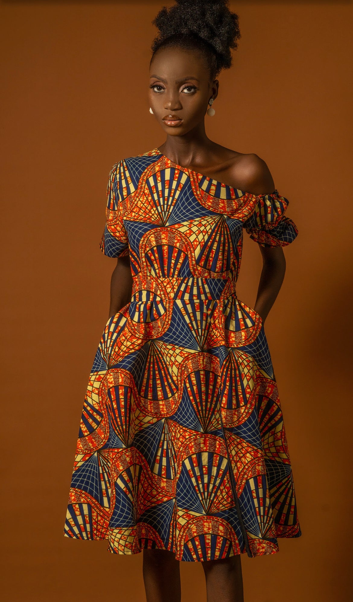 KENECHUKWU AFRICAN PRINT DRESS