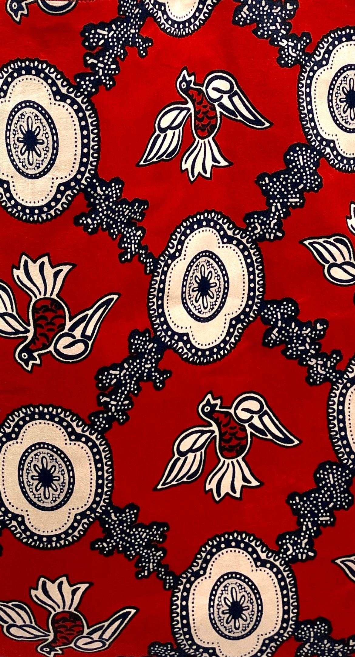 IFY AFRICAN PRINT OPEN SHOULDER BAG