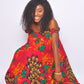 OMALICHA AFRICAN PRINT DRESS