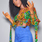 CHIZARA AFRICAN PRINT TOP