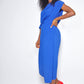 IFEOMA MIDI WRAP DRESS