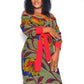 KELECHI AFRICAN PRINT DRESS