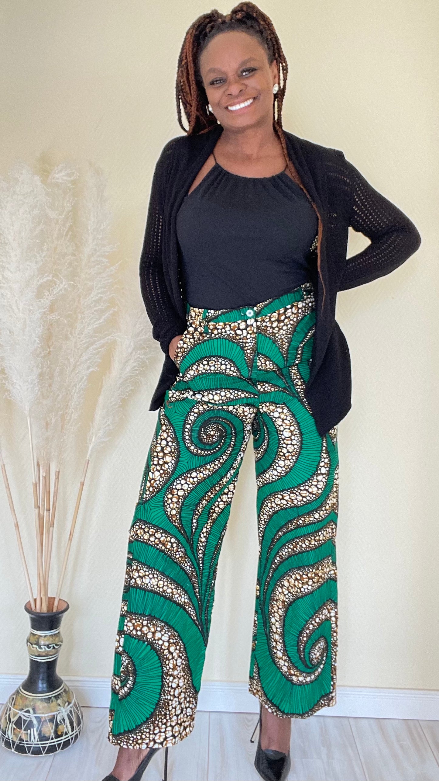 KASARACHI AFRICAN PRINT TROUSER