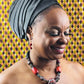 Black Front Twist Turban