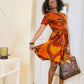 OBIAGERI AFRICAN PRINT DRESS