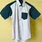 IFEANYI - Introducing African Print Set for Men (White and Blue)