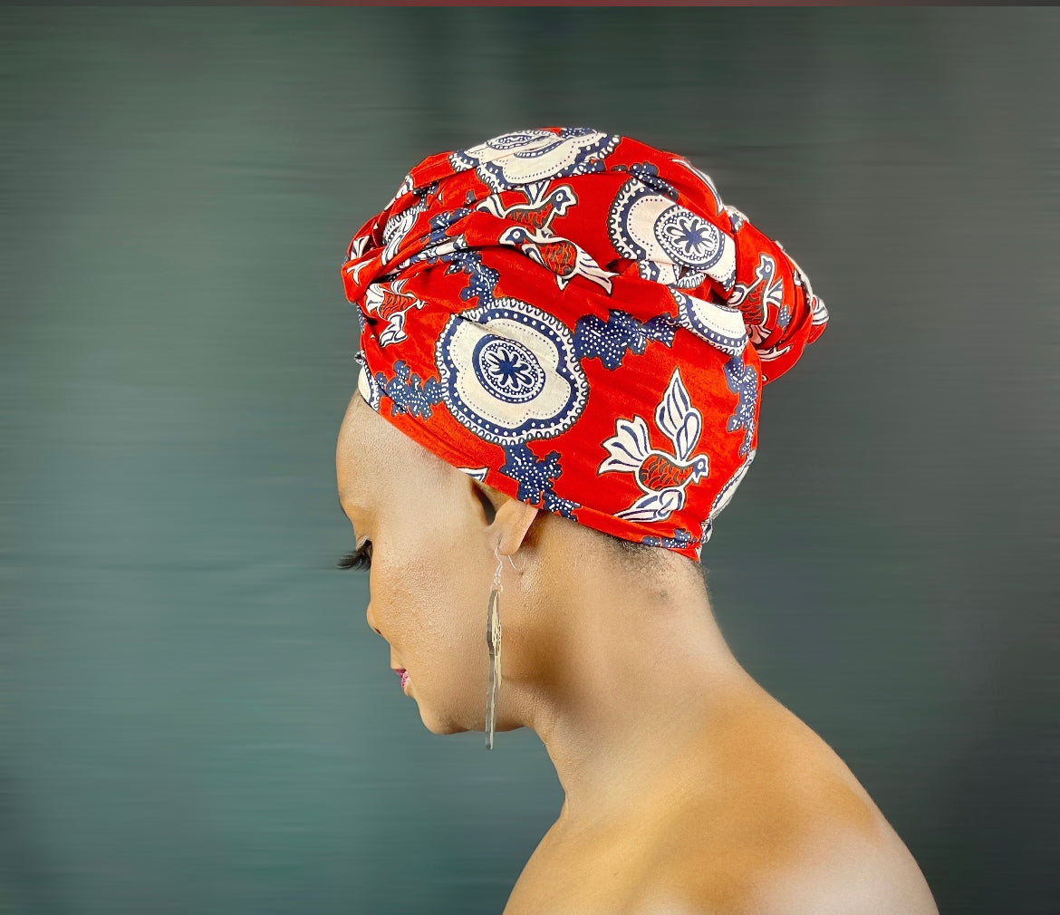 NNEBUIFE AFRICAN Print Ankara Headwrap