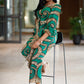 KASARACHI ONE SHOULDER AFRICAN PRINT TOP