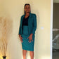 EDINA AFRICAN PRINT Suit Skirt