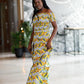 LAYO OFF SHOULDER AFRICAN PRINT DRESS