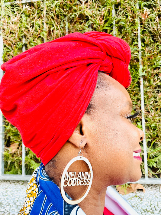 AFRICAN Inspired Earrings - Melanin Goddess