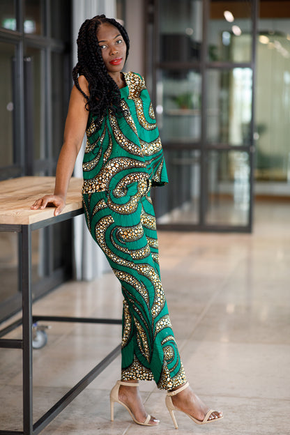 KASARACHI AFRICAN PRINT TROUSER