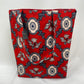 ISA AFRICAN PRINT SHOULDER BAG WITH ZIP
