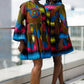 Maya African Print Dress